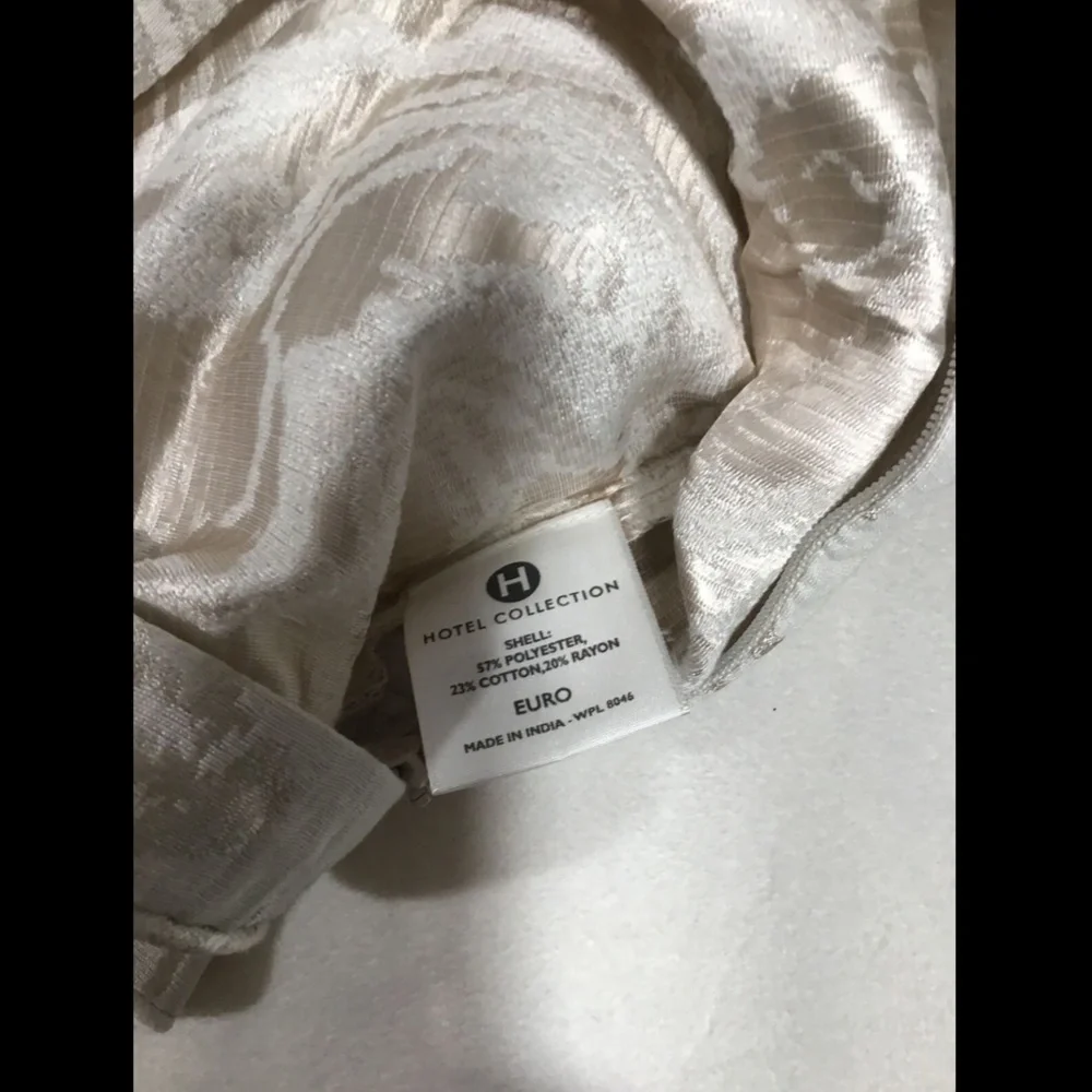 NIB‎ Hotel Collection Marble European Pillow Sham